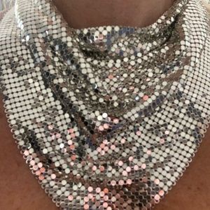 Whiting & Davis Vintage bib necklace